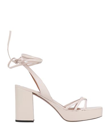 Atp Atelier Woman Sandals White Size 10 Soft Leather