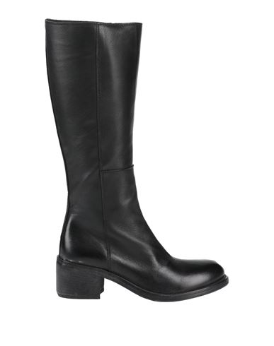 Moma Woman Knee Boots Black Size 11 Calfskin