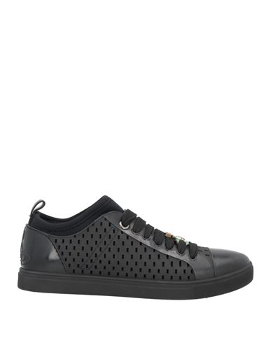 Shop Vivienne Westwood Man Sneakers Black Size 9 Rubber, Textile Fibers