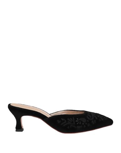 Zyne Woman Mules & Clogs Black Size 8 Textile Fibers In Black