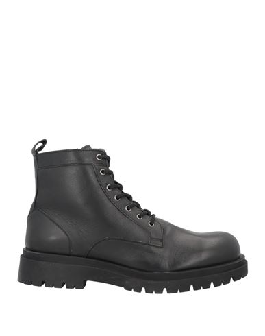 Guess Man Ankle Boots Black Size 11.5 Soft Leather