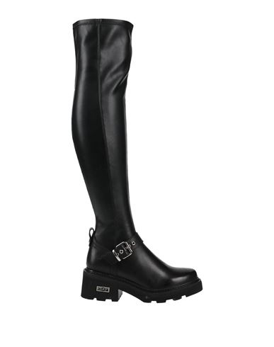Cult Woman Knee Boots Black Size 11 Soft Leather