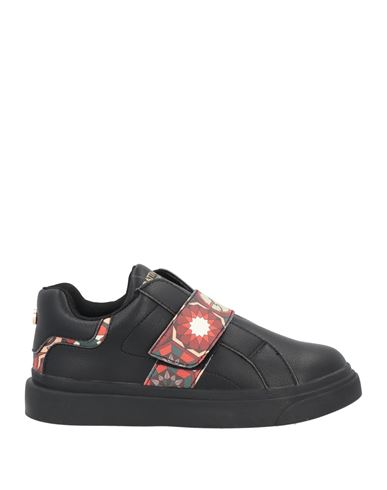 Gattinoni Woman Sneakers Black Size 11 Textile Fibers