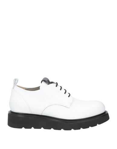 Ixos Woman Lace-up Shoes White Size 10 Soft Leather