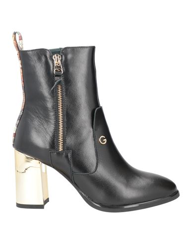 Gattinoni Woman Ankle Boots Black Size 11 Soft Leather