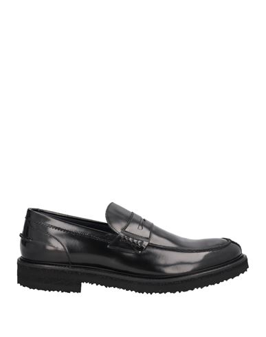 Seboy's Man Loafers Black Size 9 Soft Leather In Black