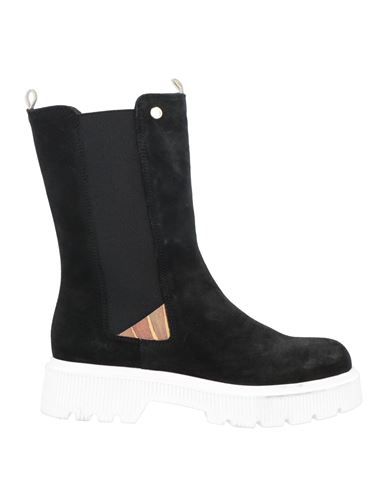 Gattinoni Woman Ankle Boots Black Size 11 Soft Leather