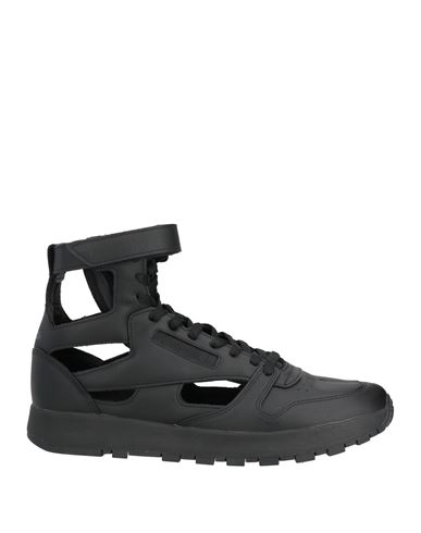 Maison Margiela Man Sneakers Black Size 12 Textile Fibers