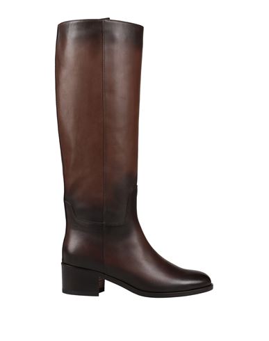 Doucal's Woman Boot Dark Brown Size 8 Soft Leather
