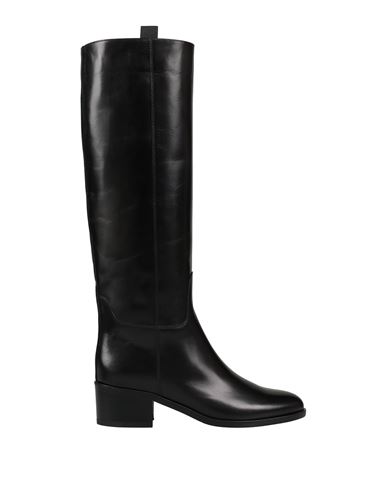 Doucal's Woman Boot Black Size 6.5 Soft Leather In Black