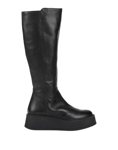Paola Ferri Woman Knee Boots Black Size 10 Soft Leather