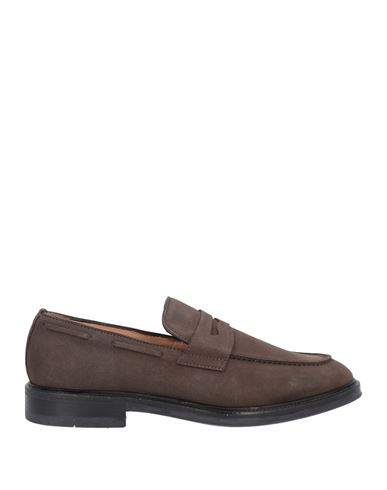 Albusceri Man Loafers Dark Brown Size 12 Soft Leather