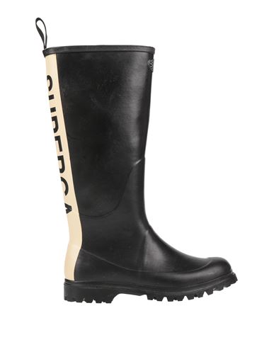 Superga Woman Boot Black Size 6.5 Rubber