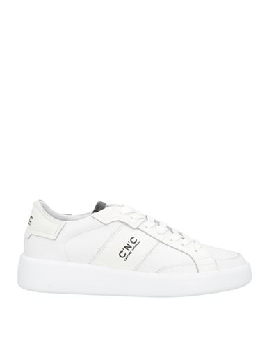 C'n'c' Costume National Man Sneakers Off White Size 11 Soft Leather