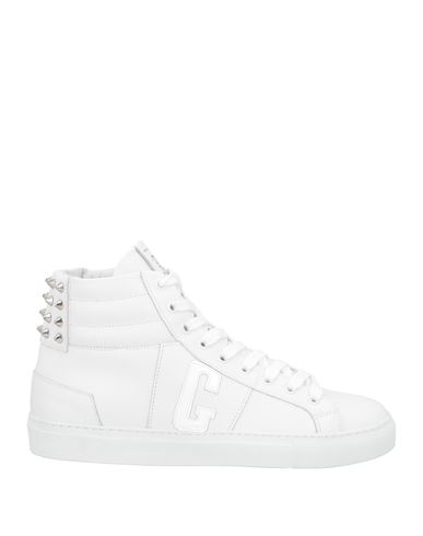 John Galliano Man Sneakers White Size 13 Calfskin