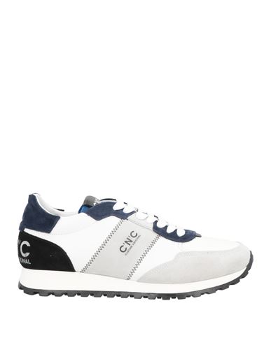 C'n'c' Costume National Man Sneakers Light Grey Size 8 Soft Leather