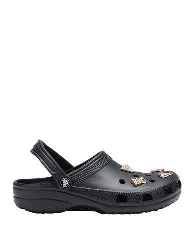 Crocs Classic Clog + Multipack 10 Jibbitz Woman Mules & Clogs Black Size 7 Eva (ethylene - Vinyl - A