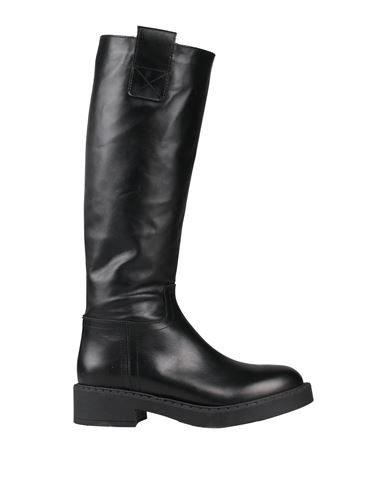 Baldinini Woman Knee Boots Black Size 11 Soft Leather