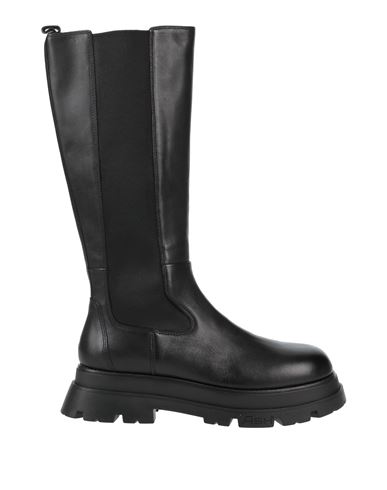 Ash Woman Knee Boots Black Size 11 Soft Leather