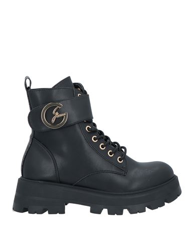 Gattinoni Woman Ankle Boots Black Size 10 Textile Fibers