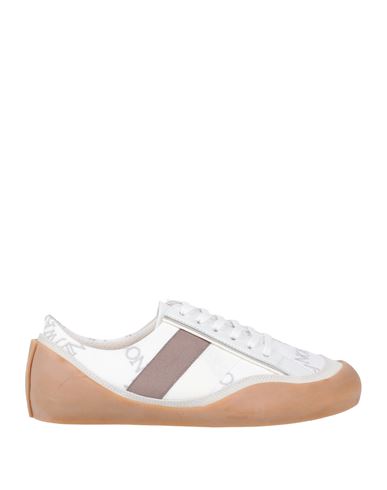 Jw Anderson Woman Sneakers Off White Size 12 Textile Fibers