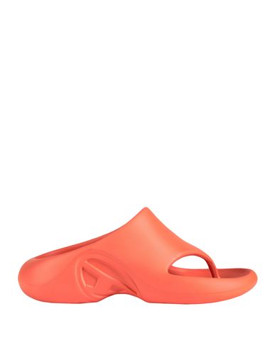 Shop Diesel Sa-maui X Man Thong Sandal Orange Size 7 Rubber