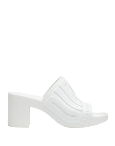 Shop Diesel Sa-pamela H Woman Sandals White Size 7 Rubber