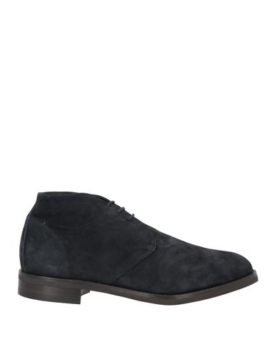 Andrea Ventura Firenze Man Ankle Boots Midnight Blue Size 12 Soft Leather