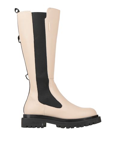 Gattinoni Woman Knee Boots Light Brown Size 11 Polyurethane In Beige