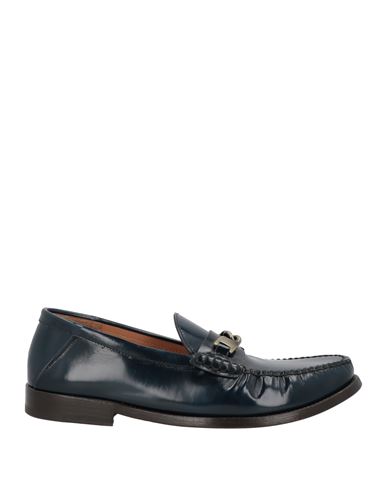 Shop Interno 1 Man Loafers Navy Blue Size 8 Soft Leather