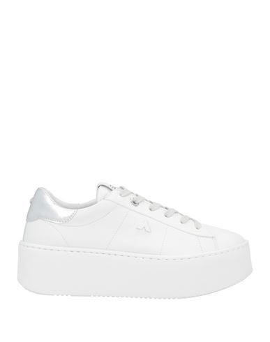 Ed Parrish Woman Sneakers White Size 10 Soft Leather