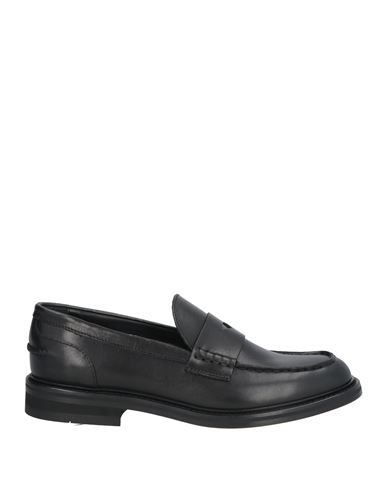 Doucal's Woman Loafers Black Size 7.5 Soft Leather