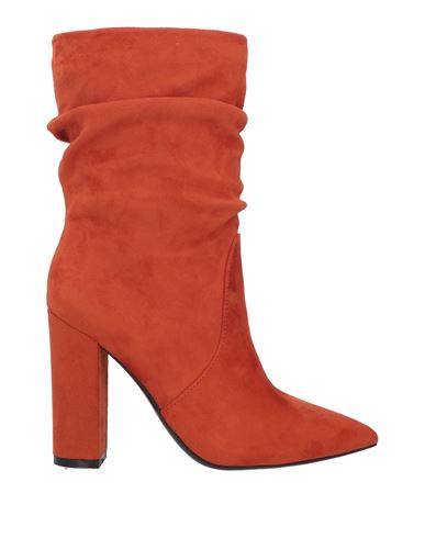 Primadonna Woman Ankle Boots Orange Size 10 Textile Fibers