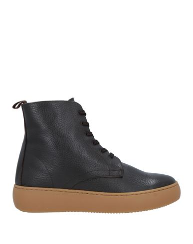 Bottega Marchigiana Man Ankle Boots Dark Brown Size 12 Soft Leather