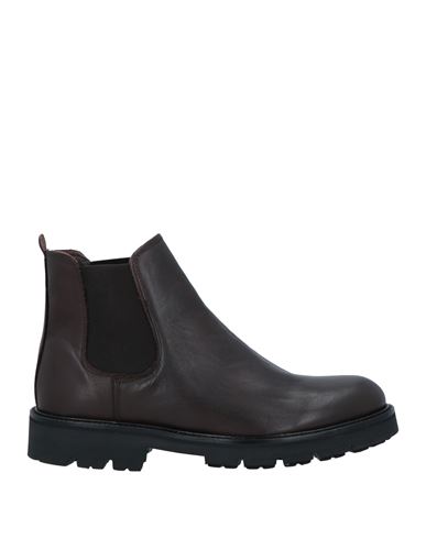 Bottega Marchigiana Man Ankle Boots Dark Brown Size 13 Soft Leather