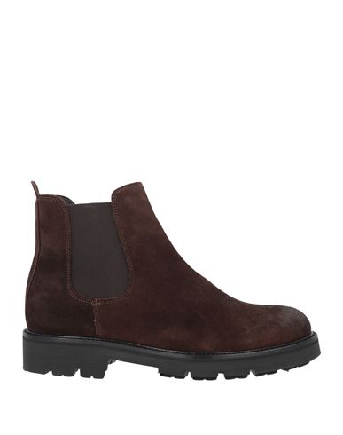 Bottega Marchigiana Man Ankle Boots Dark Brown Size 7 Soft Leather