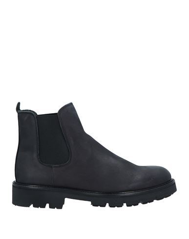 Bottega Marchigiana Man Ankle Boots Black Size 12 Soft Leather In Black