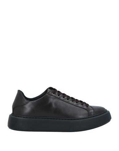 Bottega Marchigiana Man Sneakers Dark Brown Size 12 Soft Leather