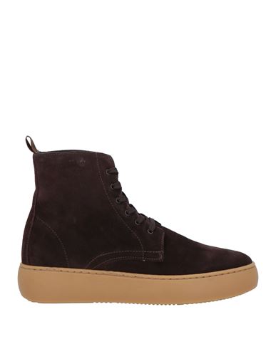 Bottega Marchigiana Man Ankle Boots Dark Brown Size 12 Soft Leather