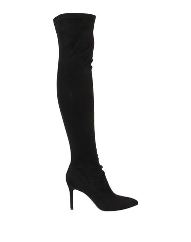 Primadonna Woman Knee Boots Black Size 8 Textile Fibers