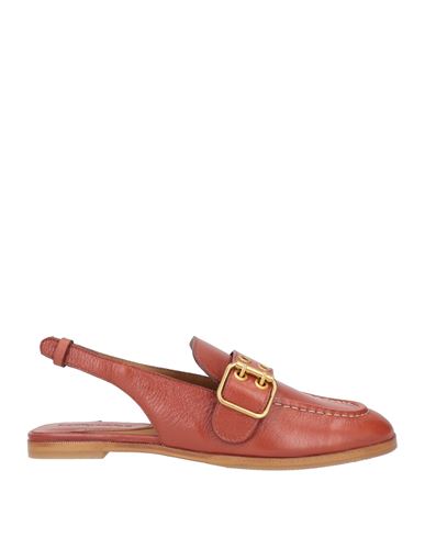 See By Chloé Woman Ballet Flats Tan Size 7 Goat Skin In Brown