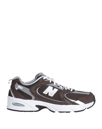 New Balance 530 Man Sneakers Cocoa Size 8.5 Soft Leather, Textile Fibers In Brown