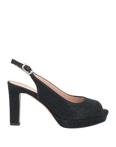 Shop L'amour By Albano Woman Sandals Black Size 7 Textile Fibers