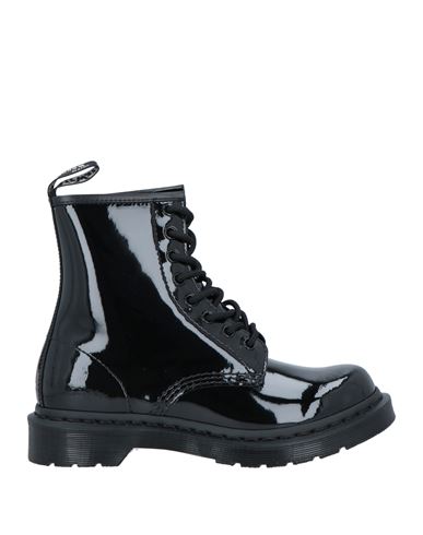 Dr. Martens Leather Ankle Boots In Black