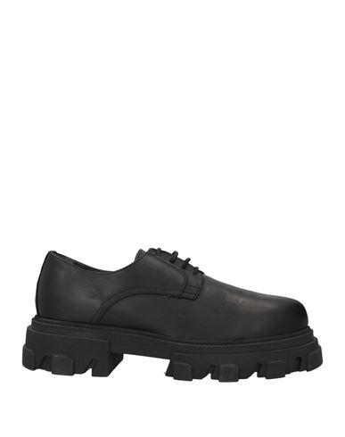 Daniele Alessandrini Man Lace-up Shoes Black Size 10 Soft Leather