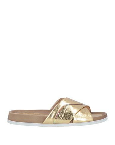 Rodo Woman Sandals Gold Size 11 Lambskin
