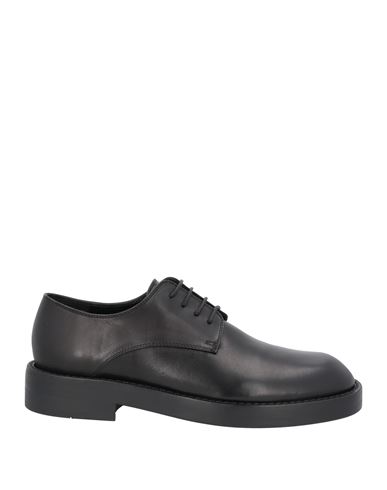 Ann Demeulemeester Man Lace-up Shoes Black Size 12 Soft Leather