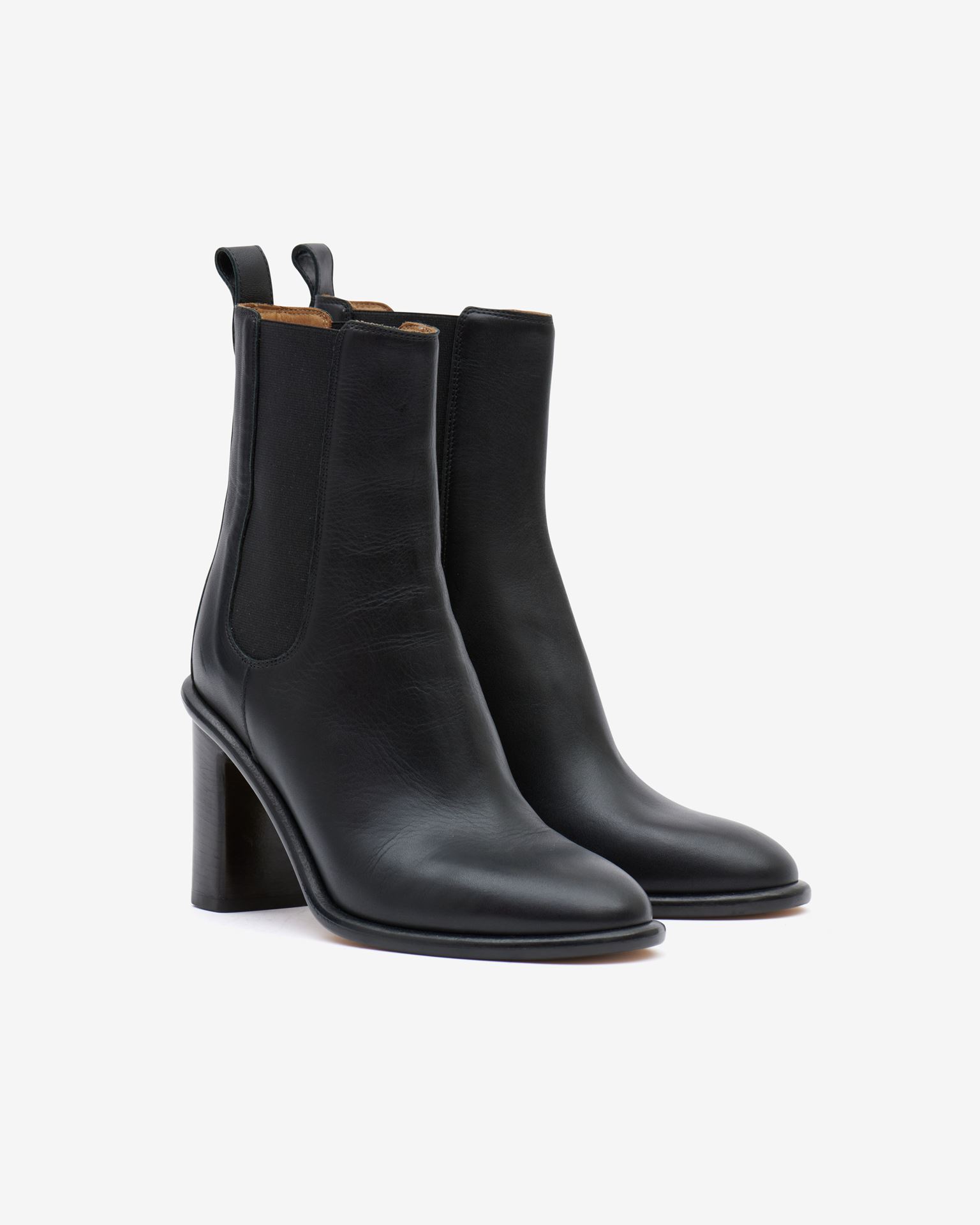 Isabel Marant, Gyllya Leather Boots - Women - Black