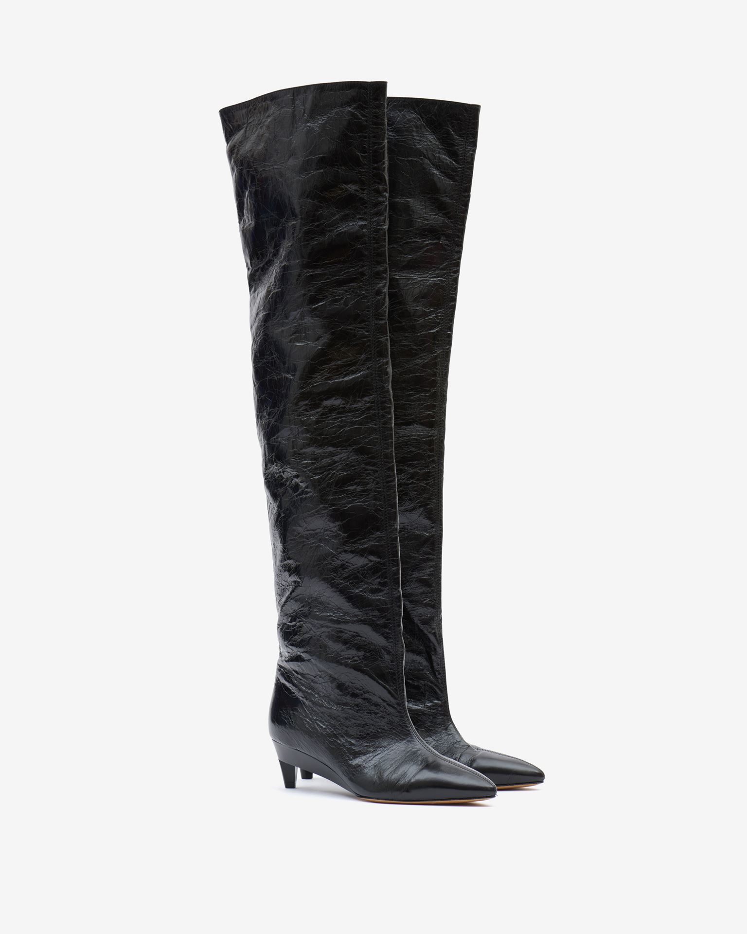 Isabel Marant, Lisali Thigh-high Boots - Women - Black