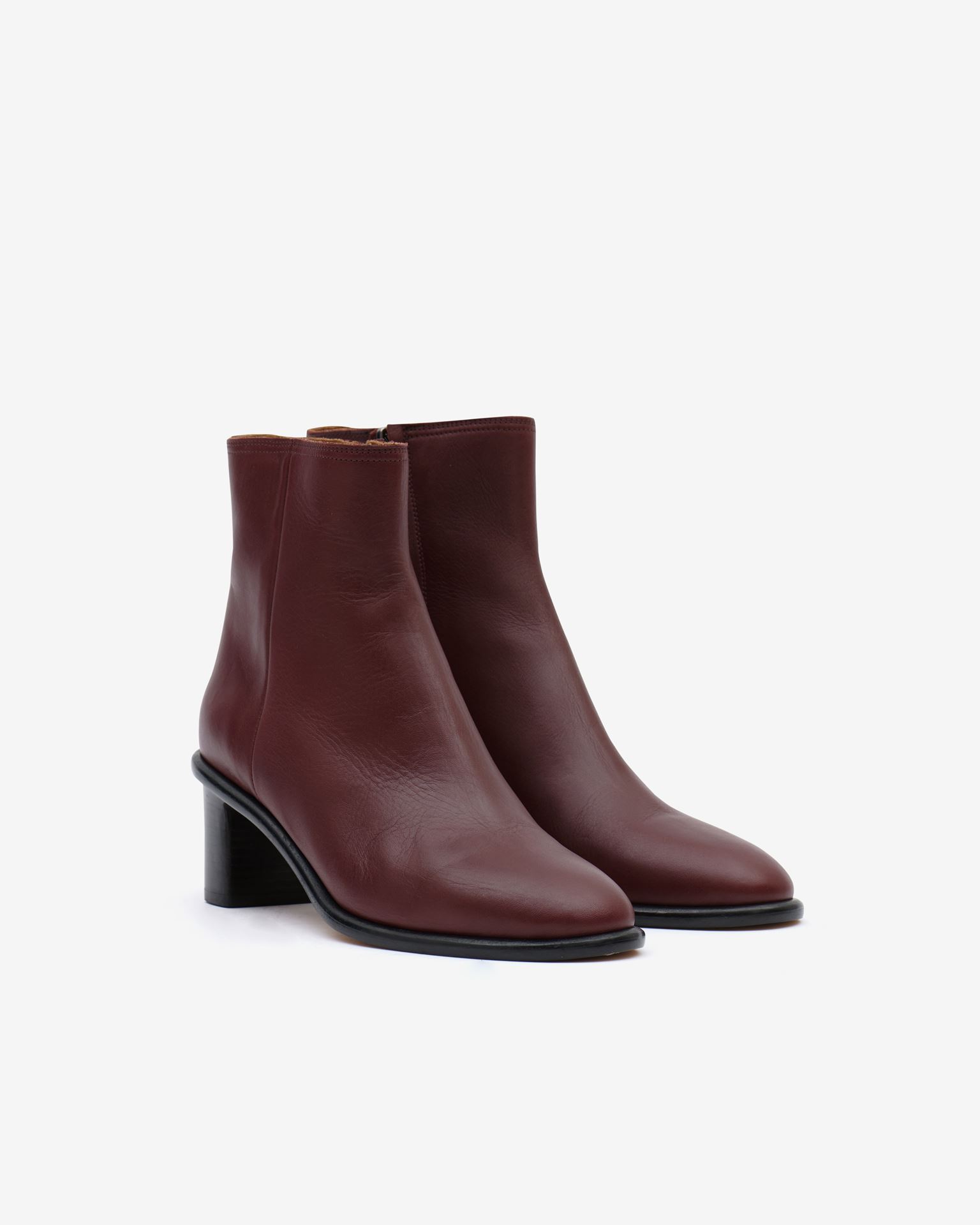 Isabel Marant, Gelda Leather Boots - Women - Red